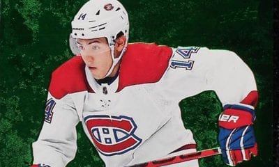 Nick Suzuki Montreal Canadiens UD Card Full Force