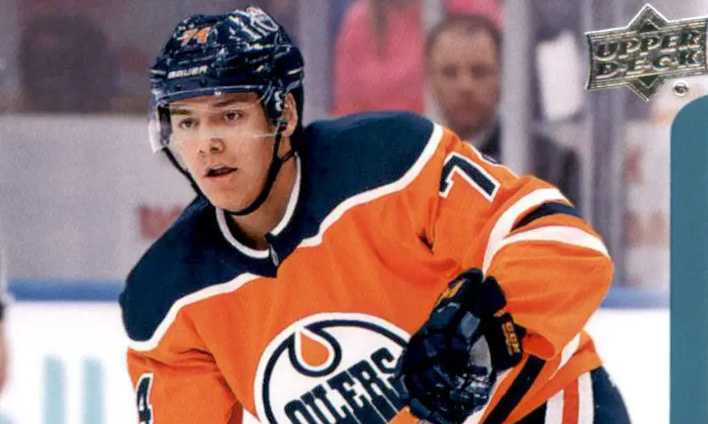 NHL defenseman Ethan Bear of the Edmonton Oilers