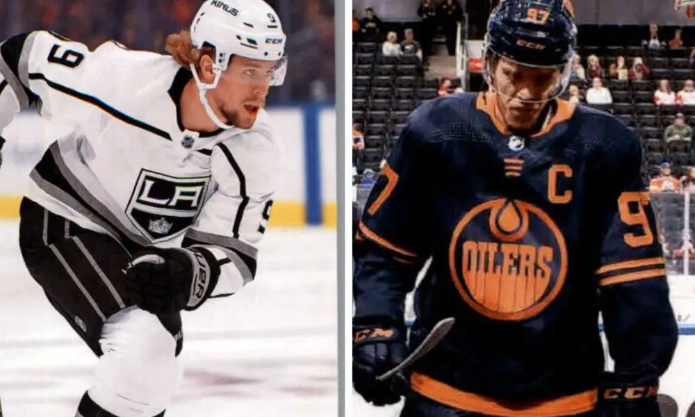 Connor McDavid Adrian Kempe Oilers Kings