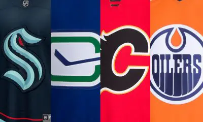 Kraken Canucks Oilers Flames NHL