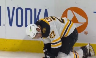 Hampus Lindholm Boston Bruins injury