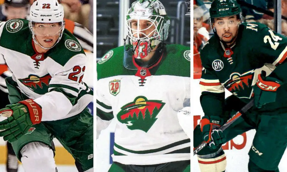 Kevin Fiala Cam Talbot Matt Dumba Wild