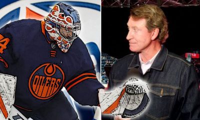 Wayne Gretzky Stuart Skinner Oilers