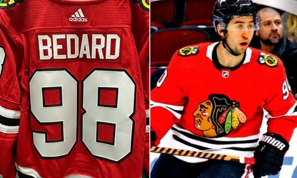 Officially official: Connor Bedard signs with the Blackhawks